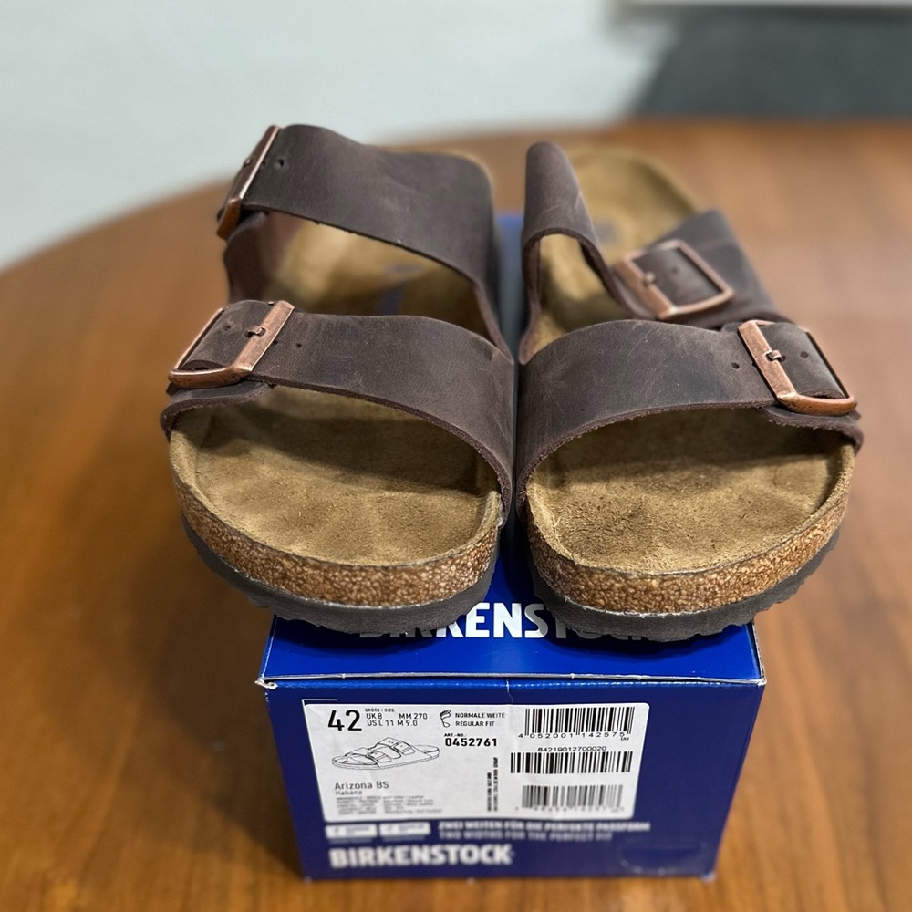 Men’s Brown Arizona BIRKENSTOCK sandals